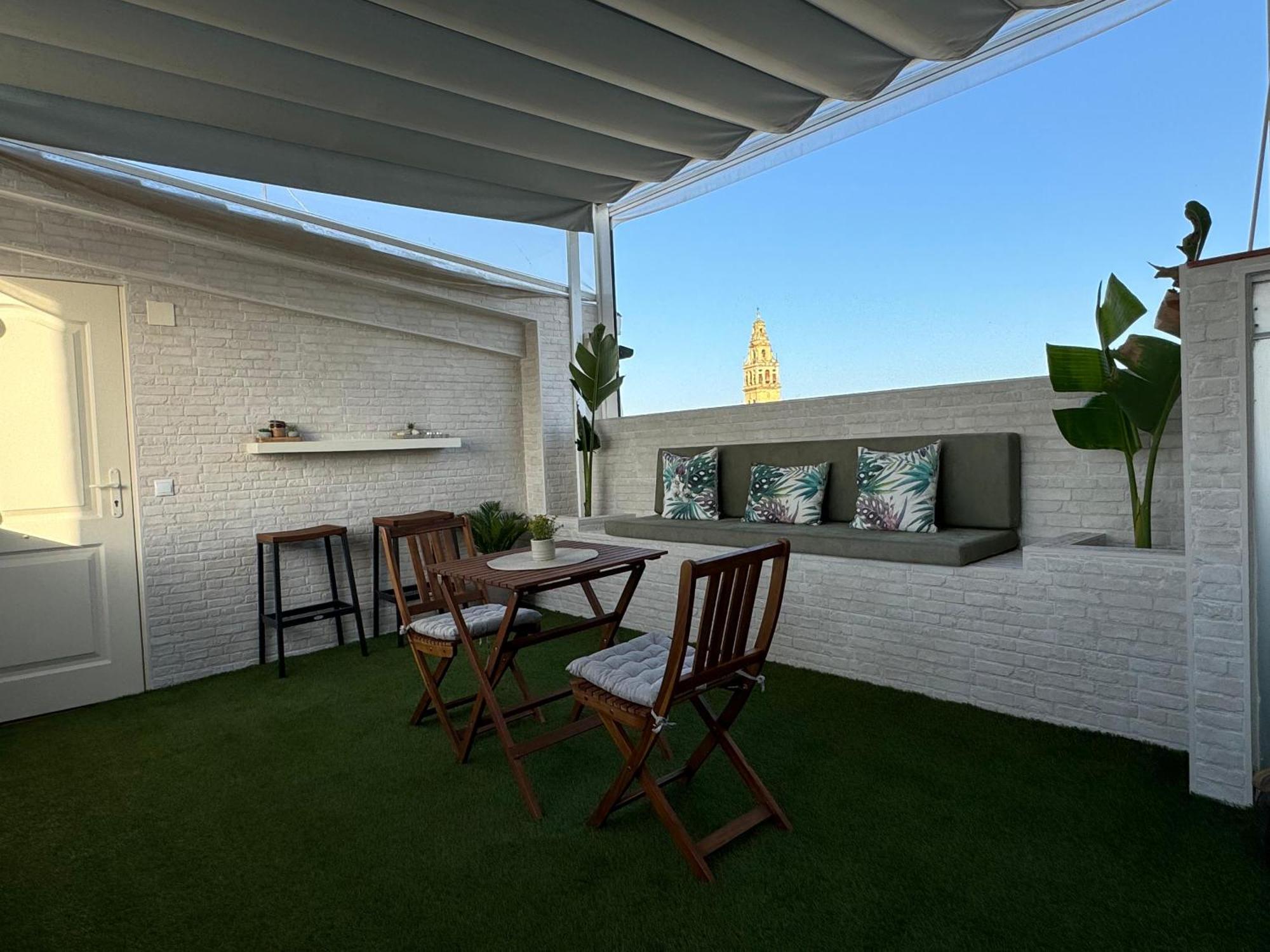 Atico De La Sultana Con Terraza Privada Apartment Кордоба Екстериор снимка